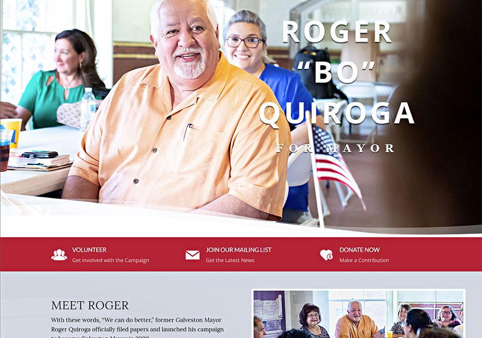 Roger Quiroga for Galveston Mayor